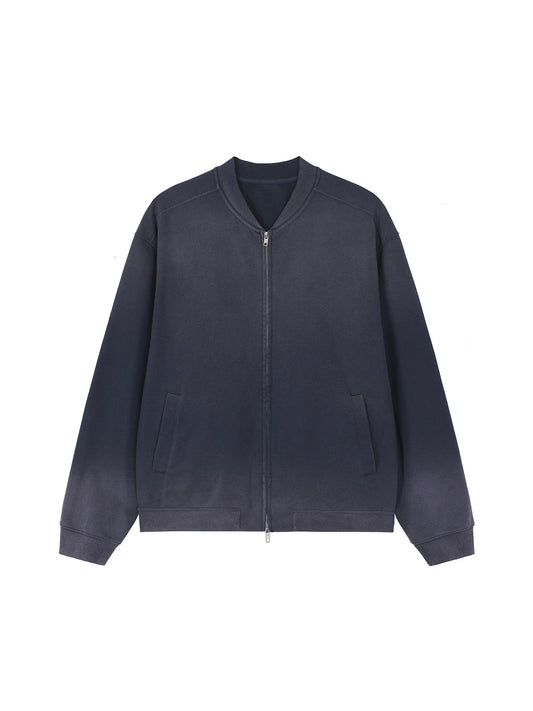 Sun Fade Heavyweight Baseball Jacket