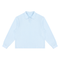 Unisex Loose Long Sleeve Polo Shirt