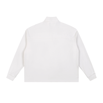 Waran Half-Zip Rolled Edge Fleece Sweatshirt