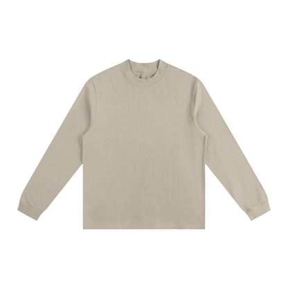 Non-Shrink Mock Neck Sweatshirt