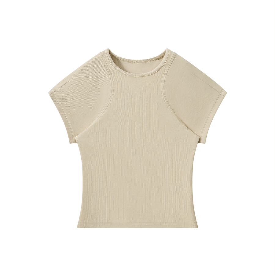 Waran Women’s Slim Fit Paneling T-Shirt
