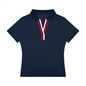 Women’s Color Block Polo Shirt