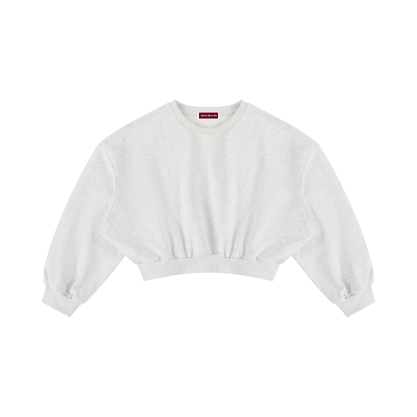 Women's Boxy Cropped Crewneck Sweatshirt