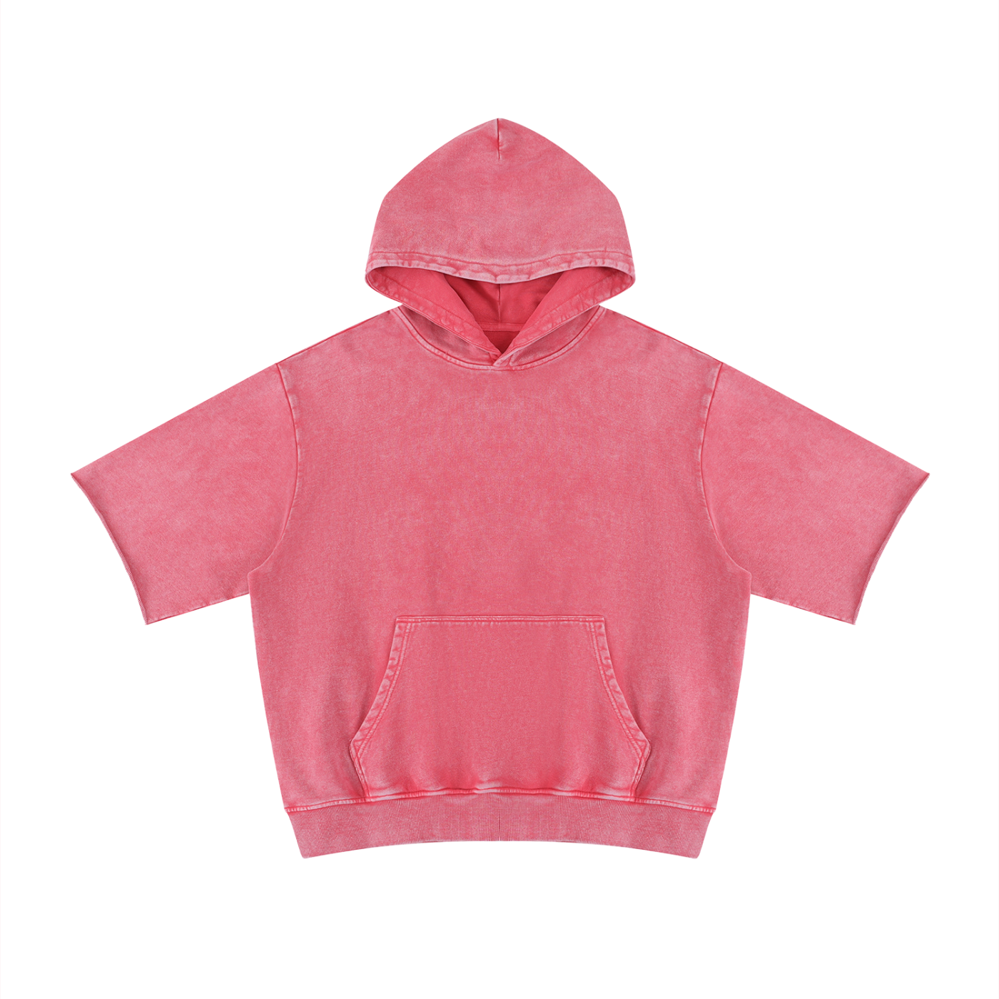 Waran Mineral Wash Short Sleeve Hoodie