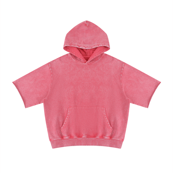Chandail à capuchon à manches courtes Waran Mineral Wash