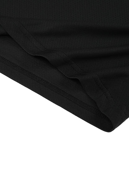Raglan Sleeve Mesh T-Shirt