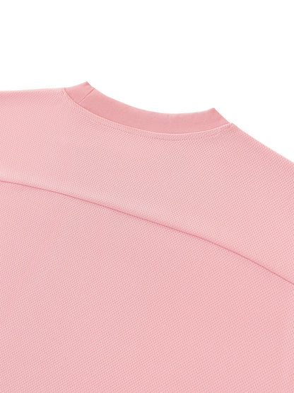 Unisex Boxy Mesh Crewneck T-Shirt