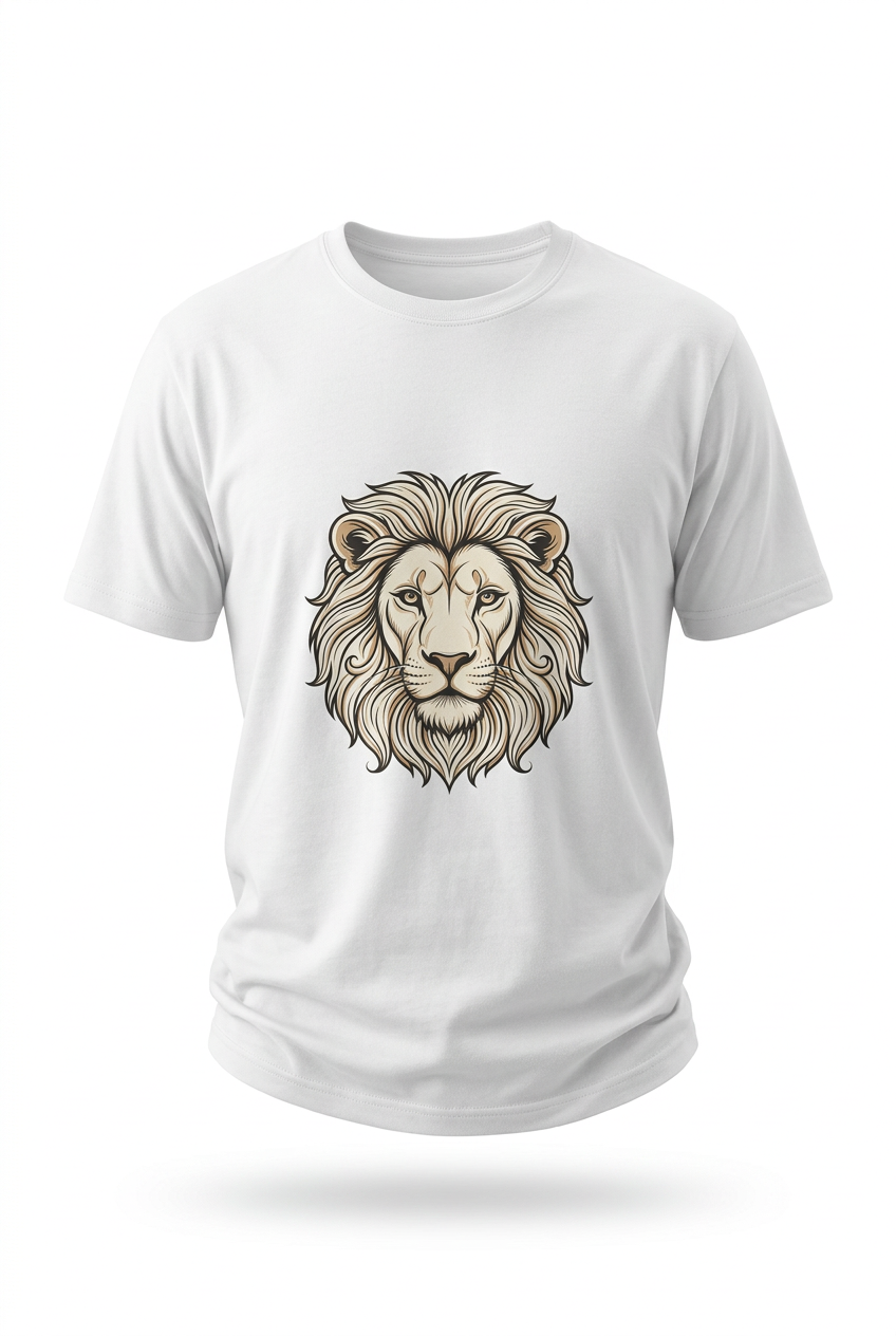 Champion T-Shirt-Lion head